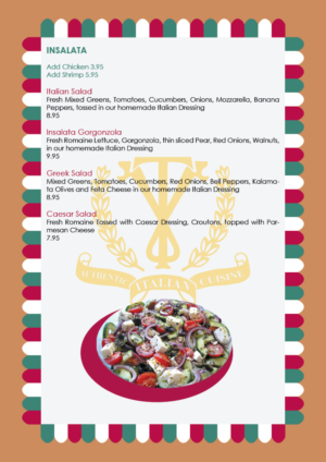 Menu Design by truhelen for this project | Design: #12311837
