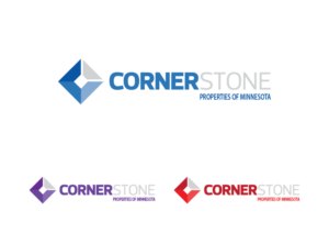 Logo Design by junaiddhukka for Cornerstone Properties of Minnesota, LLC | Design #12334072
