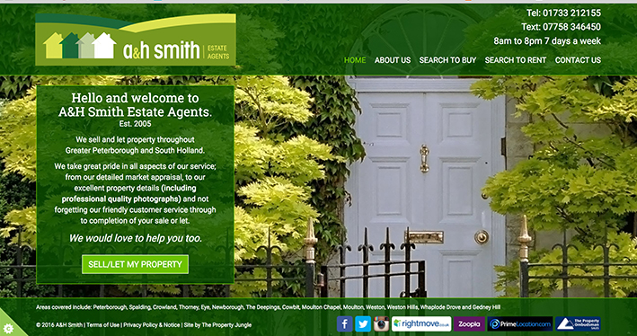 Logo Design by jane-designs for A&H Smith Estate Agents | Design #12344953