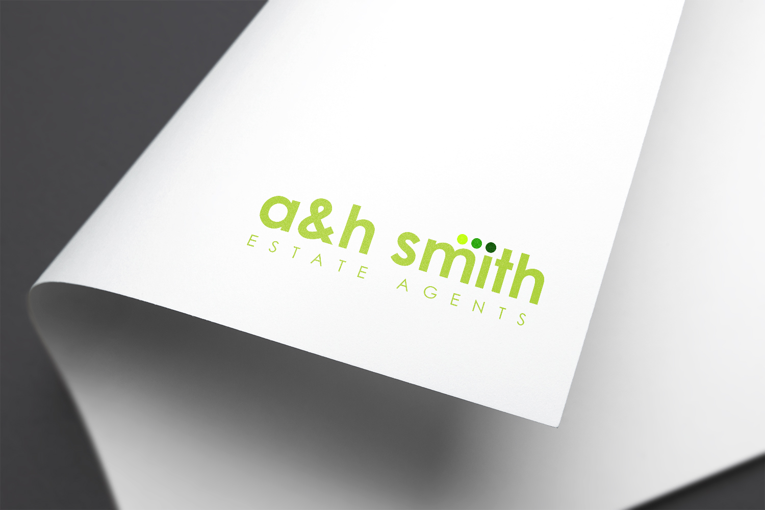 Logo Design by B+ for A&H Smith Estate Agents | Design #12429997