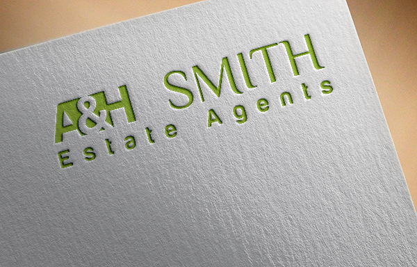 Logo Design by EGYPT KING for A&H Smith Estate Agents | Design #12315677