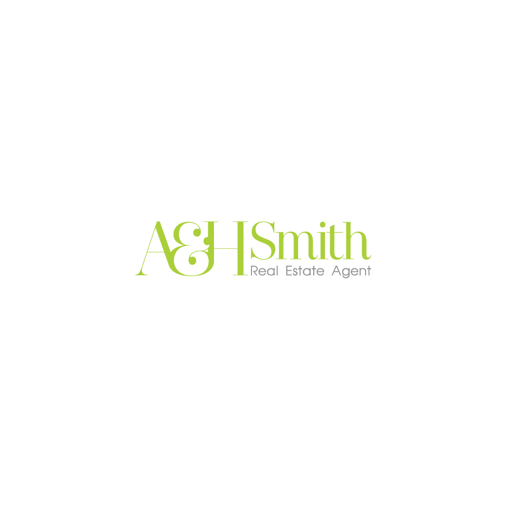Logo Design by objects for A&H Smith Estate Agents | Design #12451720