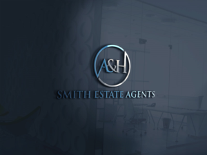 Logo Design by Mehedi Hasan ™ for A&H Smith Estate Agents | Design: #12313276