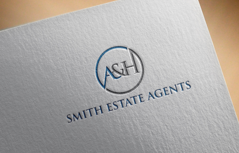 Logo Design by Mehedi Hasan ™ for A&H Smith Estate Agents | Design #12313277