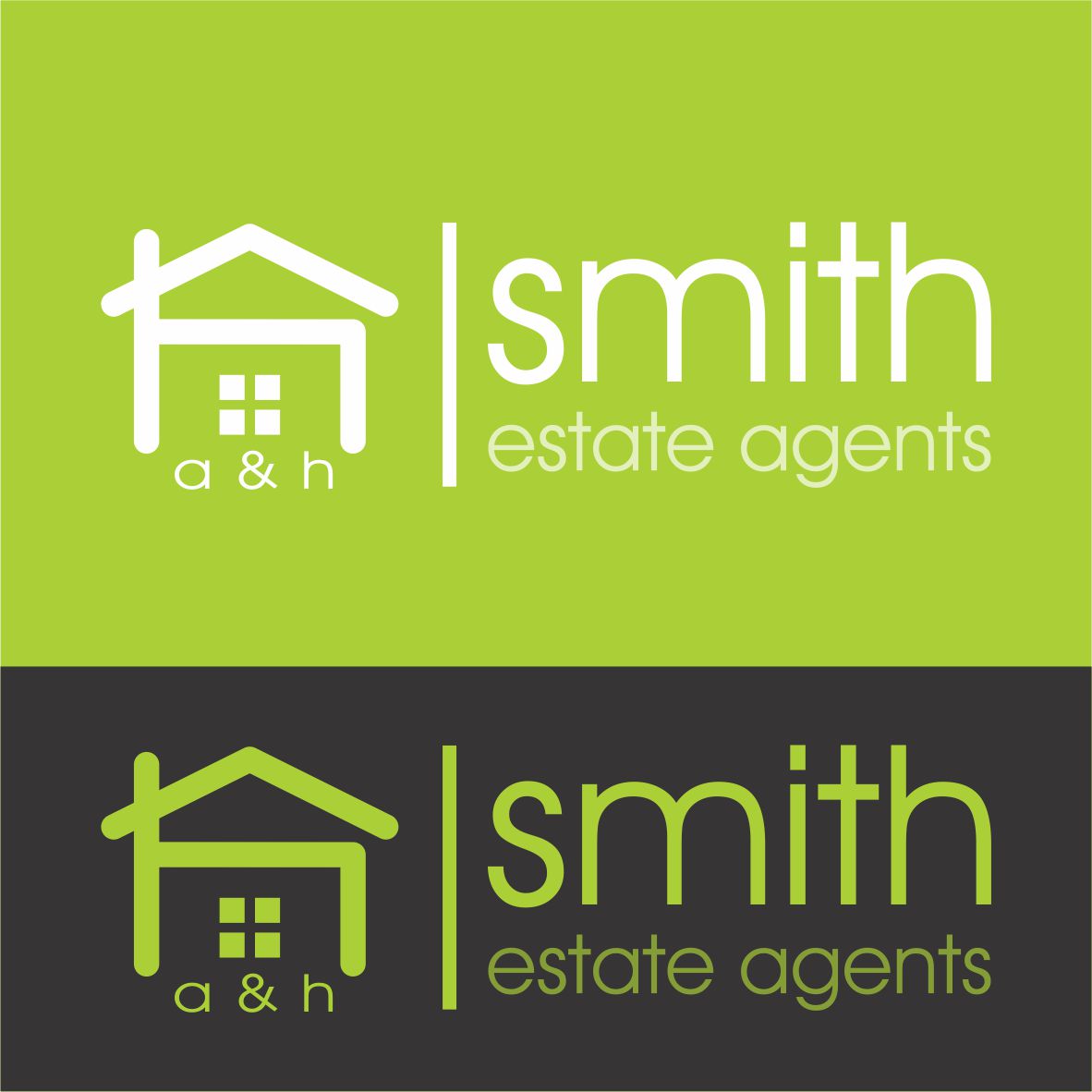 Design de Logo par syafiie.yes pour A&H Smith Estate Agents | Design #12319758
