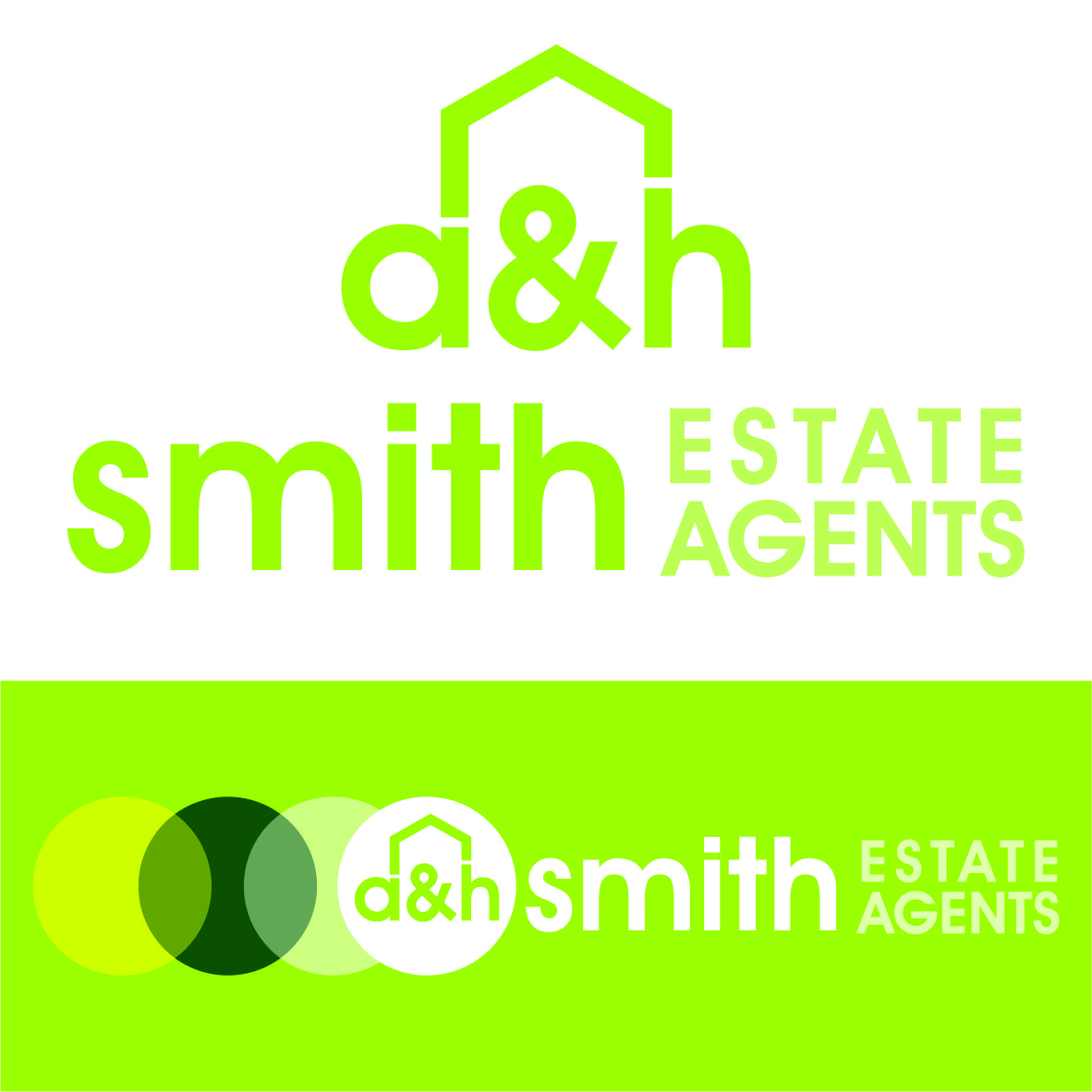Logo Design by syafiie.yes for A&H Smith Estate Agents | Design #12411474