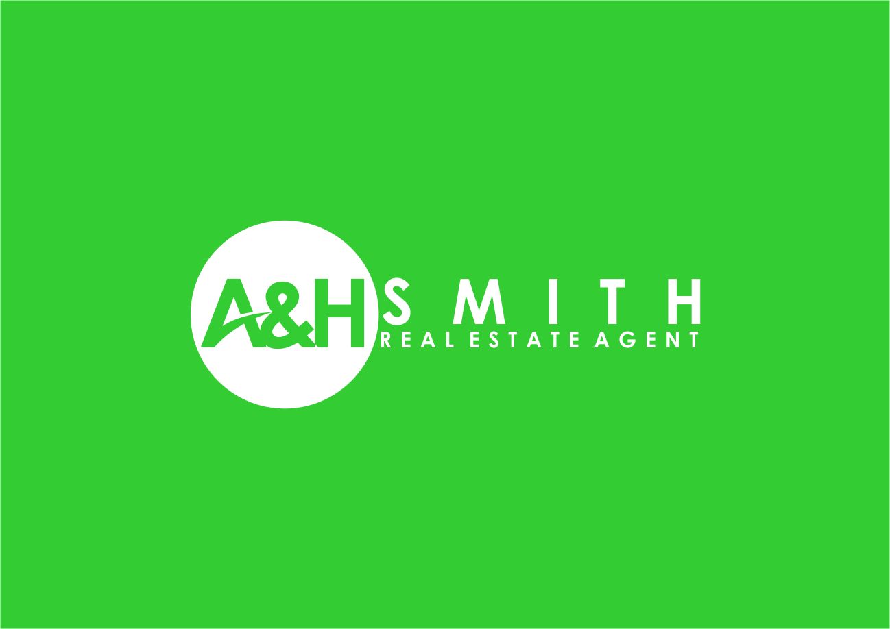 Diseño de Logo por rgrider para A&H Smith Estate Agents | Diseño #12310286