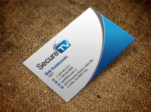 Business Card Design by Pixi Dust for Secure TV | Design: #12327722