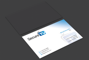 Visitenkarten-Design von Alaminenterprise für Secure TV | Design #12333007