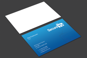 Business Card Design by Alaminenterprise for Secure TV | Design: #12333068
