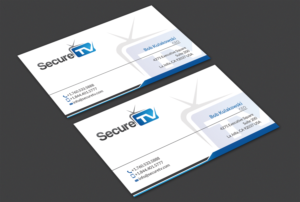 Business Card Design by Alaminenterprise for Secure TV | Design: #12333606