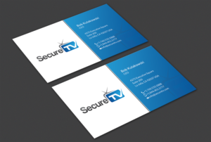 Business Card Design by Alaminenterprise for Secure TV | Design: #12333621