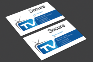 Business Card Design by Alaminenterprise for Secure TV | Design: #12333804
