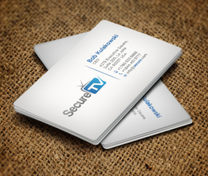 Business Card Design by Verified artistry (Design garden) for Secure TV | Design: #12351586