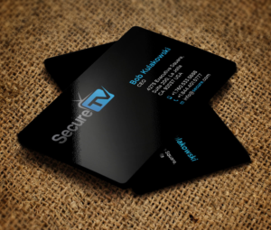 Business Card Design by Verified artistry (Design garden) for Secure TV | Design: #12351597