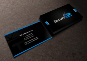 Business Card Design by Creations Box 2015 for Secure TV | Design: #12334708