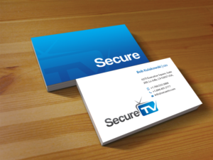 Business Card Design by Creations Box 2015 for Secure TV | Design: #12334725