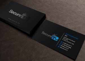 Visitenkarten-Design von Brand aid für Secure TV | Design #12351638