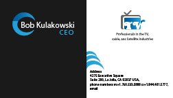 Business Card Design by jabin for Secure TV | Design: #12321765