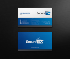 Business Card Design by logodentity for Secure TV | Design: #12329399