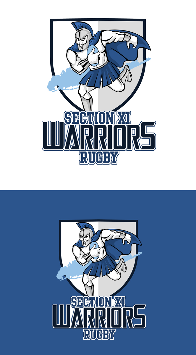 Logo Design by pinky for Section XI Warriors Rugby | Design #12393729
