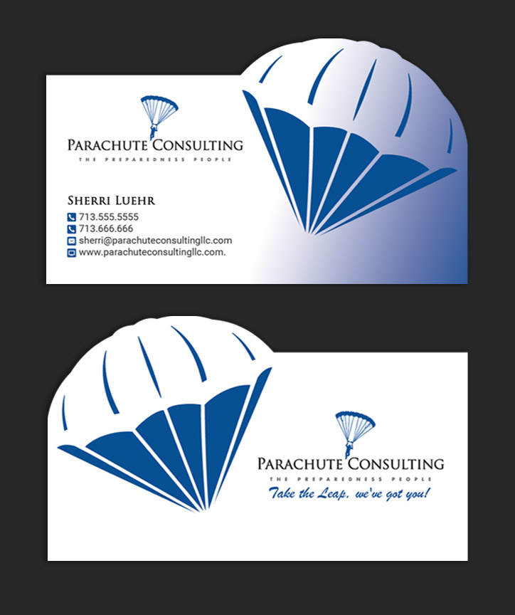 Business Card Design by Sandaruwan for Parachute Consulting | Design #12421375