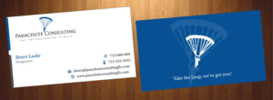 Business Card Design by HarmiDesigning for Parachute Consulting | Design: #12368512