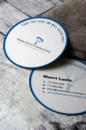 Diseño de Tarjeta de Presentación por Riz' para Parachute Consulting | Diseño: #12375446