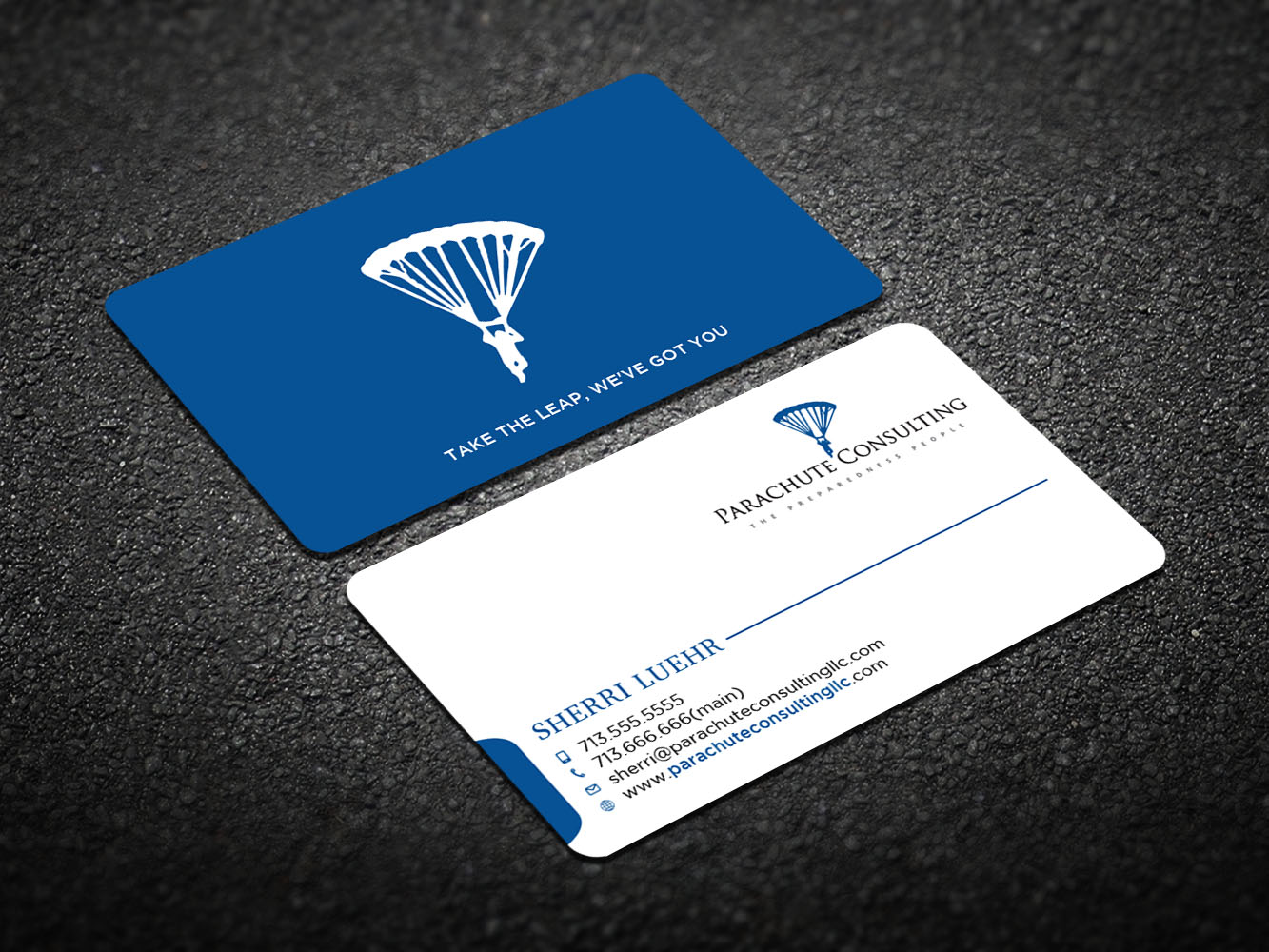 Design de Carte de Visite par Verified artistry (Design garden) pour Parachute Consulting | Design #12417622