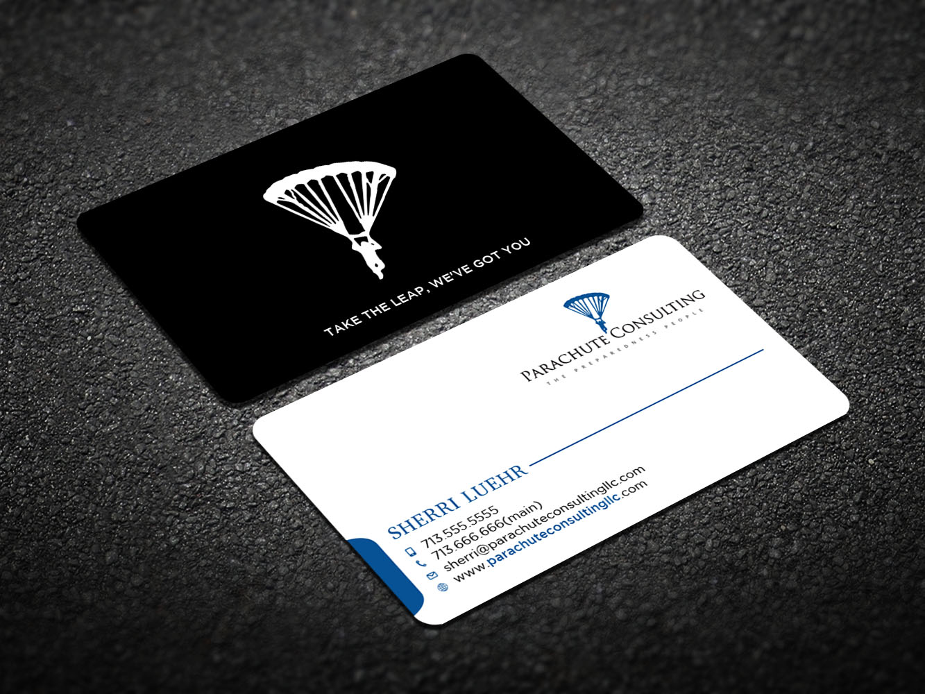 Design de Carte de Visite par Verified artistry (Design garden) pour Parachute Consulting | Design #12417627