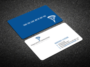 Business Card Design by Verified artistry (Design garden) for Parachute Consulting | Design: #12417637