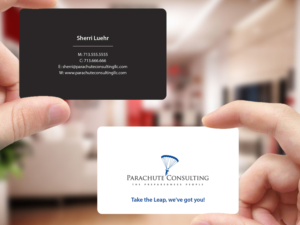 Business Card Design by Creations Box 2015 for Parachute Consulting | Design: #12334563