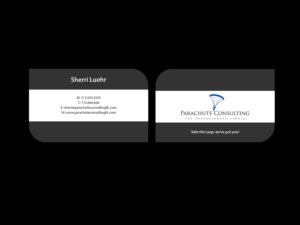 Business Card Design by Creations Box 2015 for Parachute Consulting | Design: #12334580