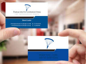 Business Card Design by Creations Box 2015 for Parachute Consulting | Design: #12334581