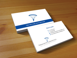 Business Card Design by Creations Box 2015 for Parachute Consulting | Design: #12334582