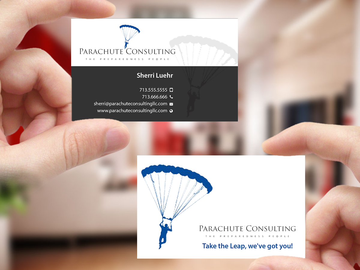 Diseño de Tarjeta de Presentación por Creations Box 2015 para Parachute Consulting | Diseño #12334603