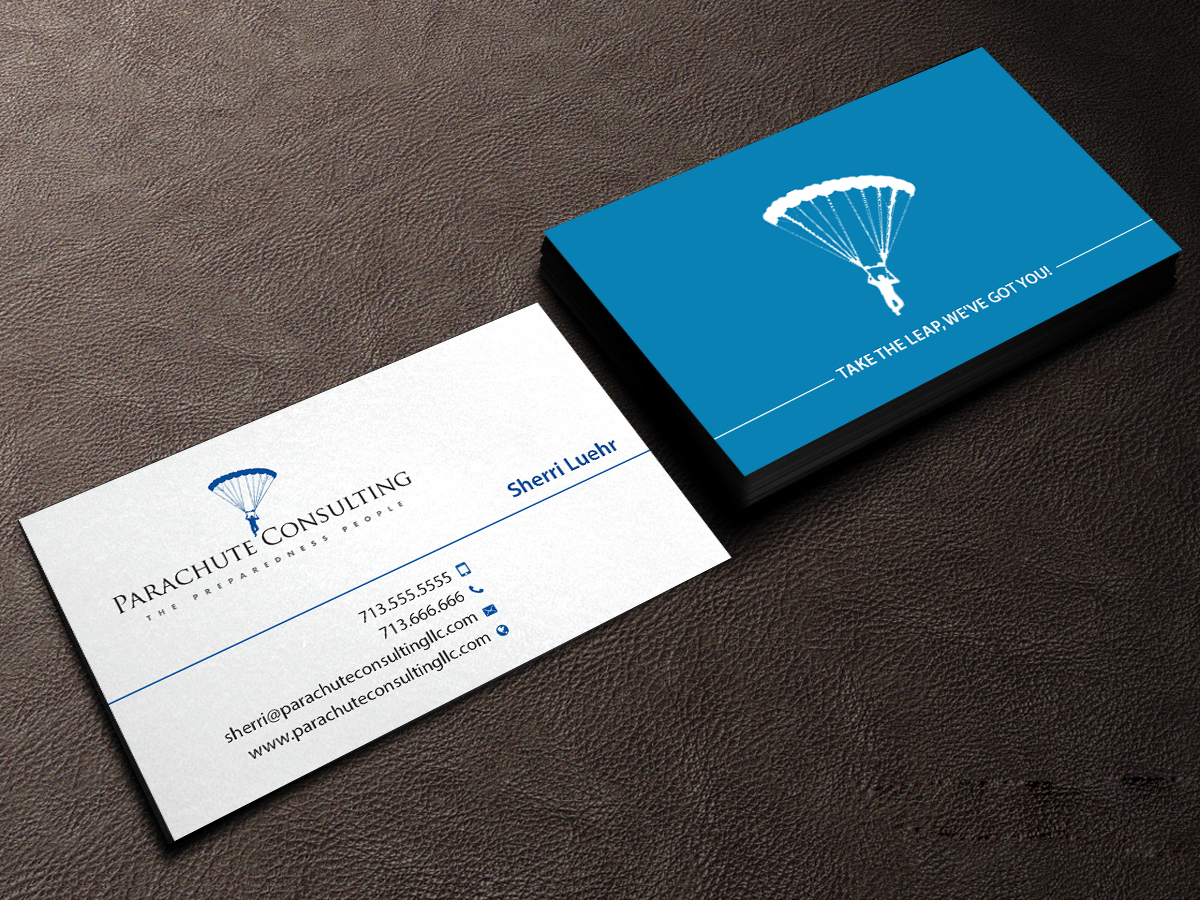 Diseño de Tarjeta de Presentación por Creations Box 2015 para Parachute Consulting | Diseño #12334607
