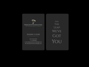 Diseño de Tarjeta de Presentación por Creations Box 2015 para Parachute Consulting | Diseño: #12375598