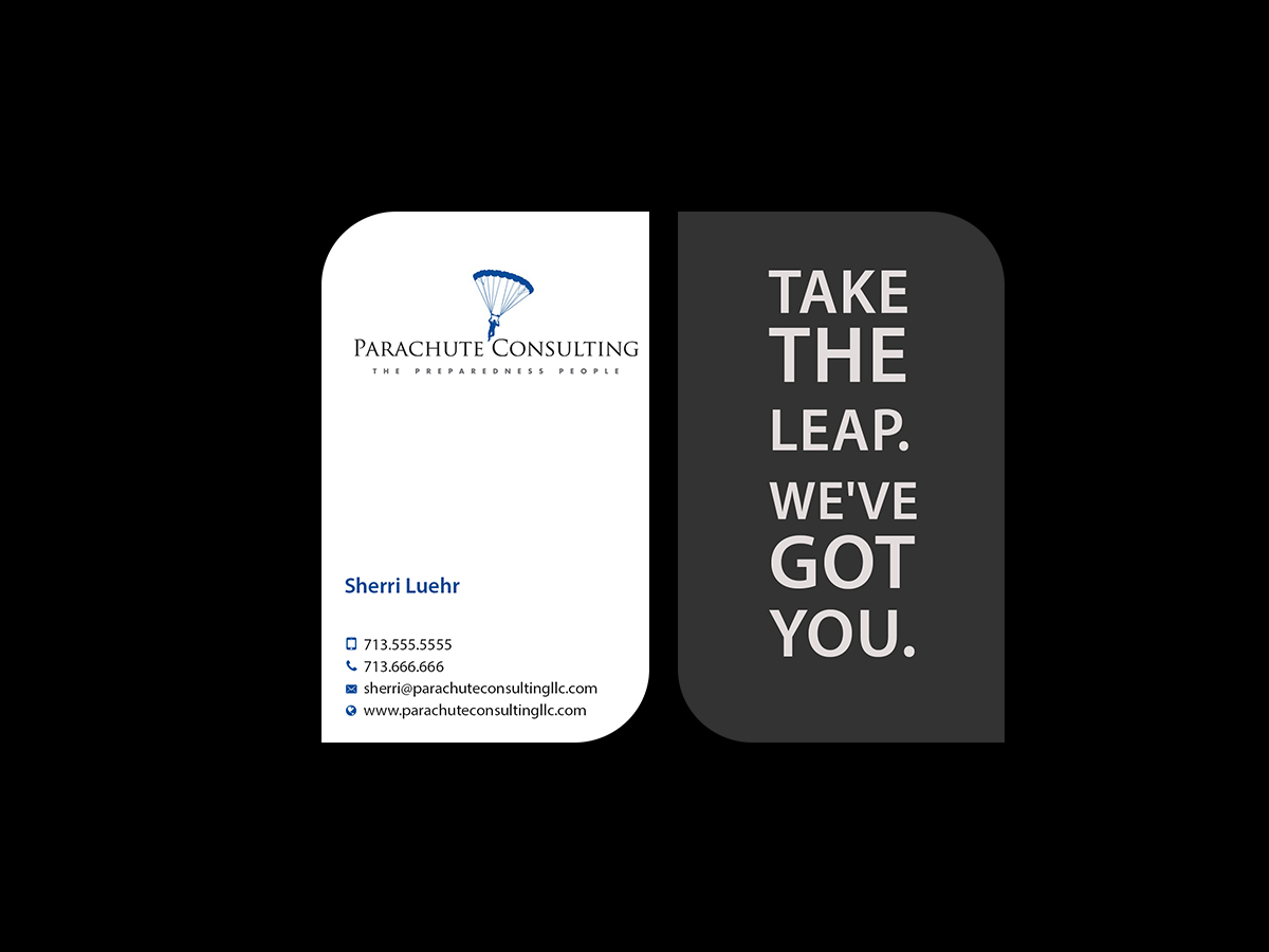 Diseño de Tarjeta de Presentación por Creations Box 2015 para Parachute Consulting | Diseño #12375600