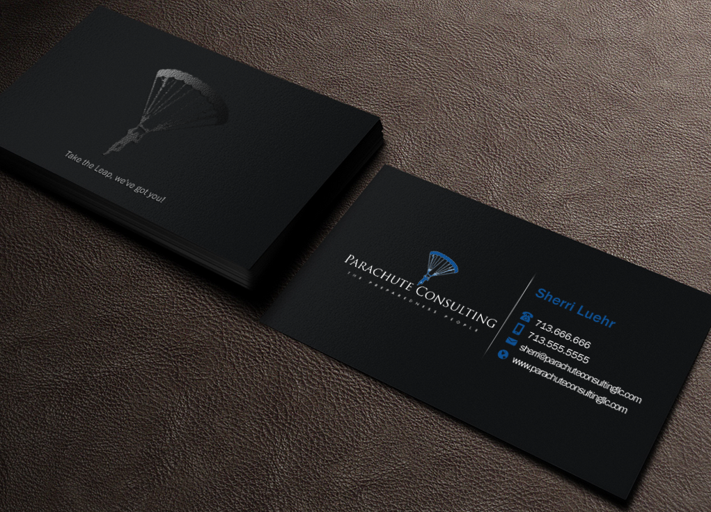 Visitenkarten-Design von Brand aid für Parachute Consulting | Design #12351561