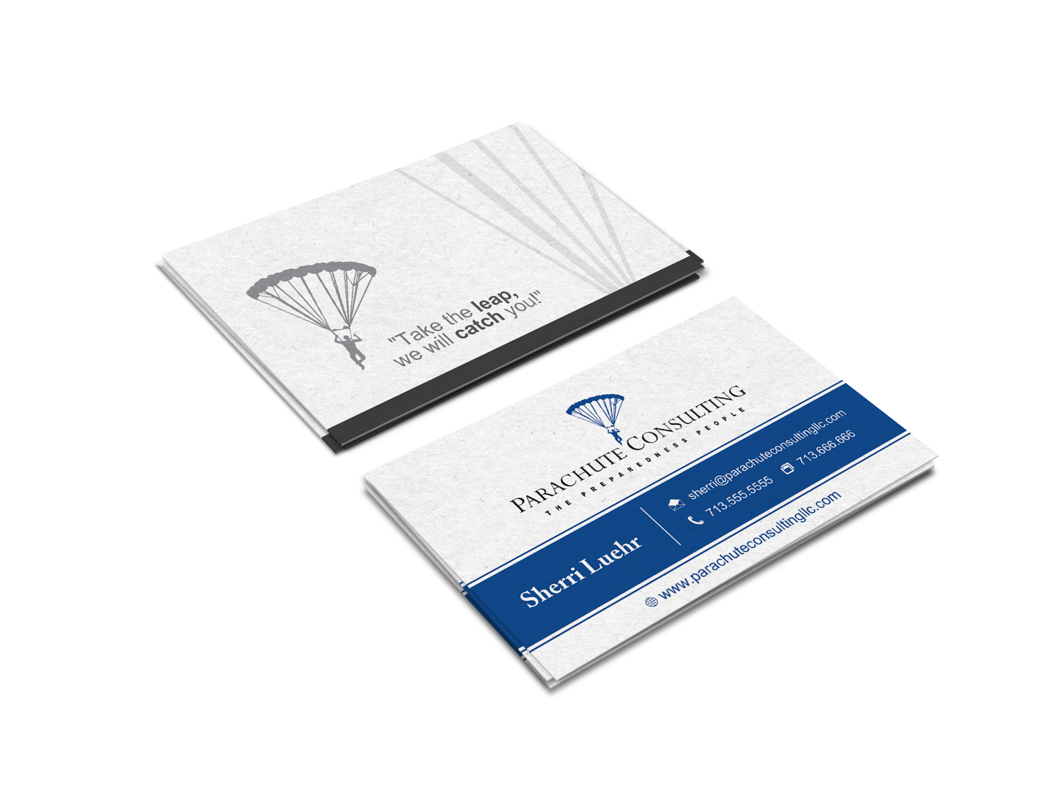 Business Card Design by dianpraditaputri for Parachute Consulting | Design #12337580
