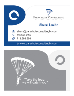 Business Card Design by dianpraditaputri for Parachute Consulting | Design: #12338090
