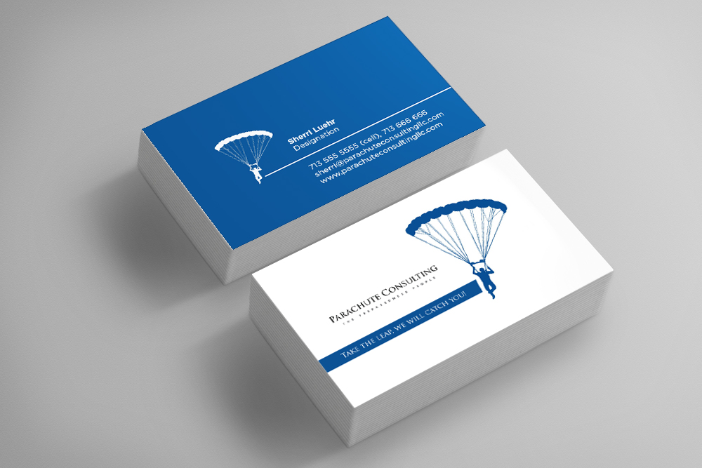 Business Card Design by Vidyanand for Parachute Consulting | Design #12322398