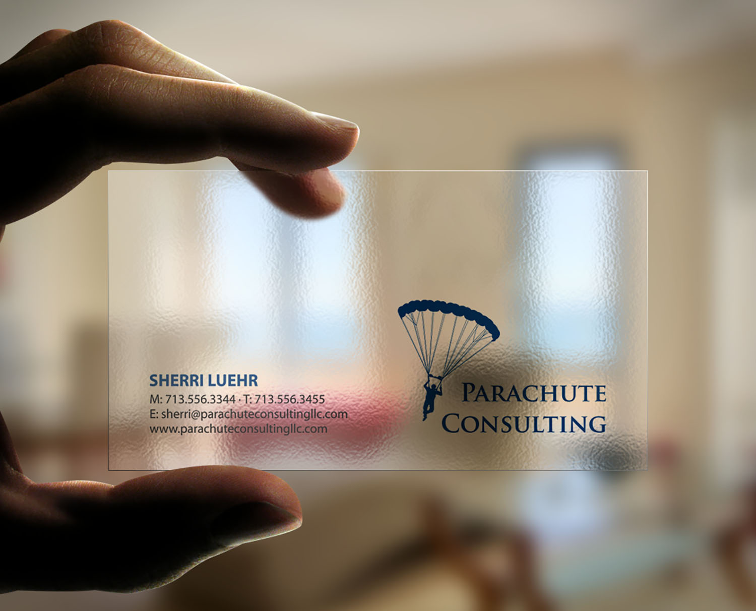 Business Card Design by logodentity for Parachute Consulting | Design #12339466
