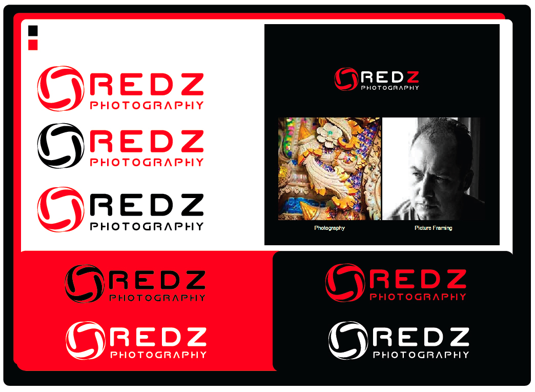 Logo Design by WAkland for REDZ Photography | Design #28503