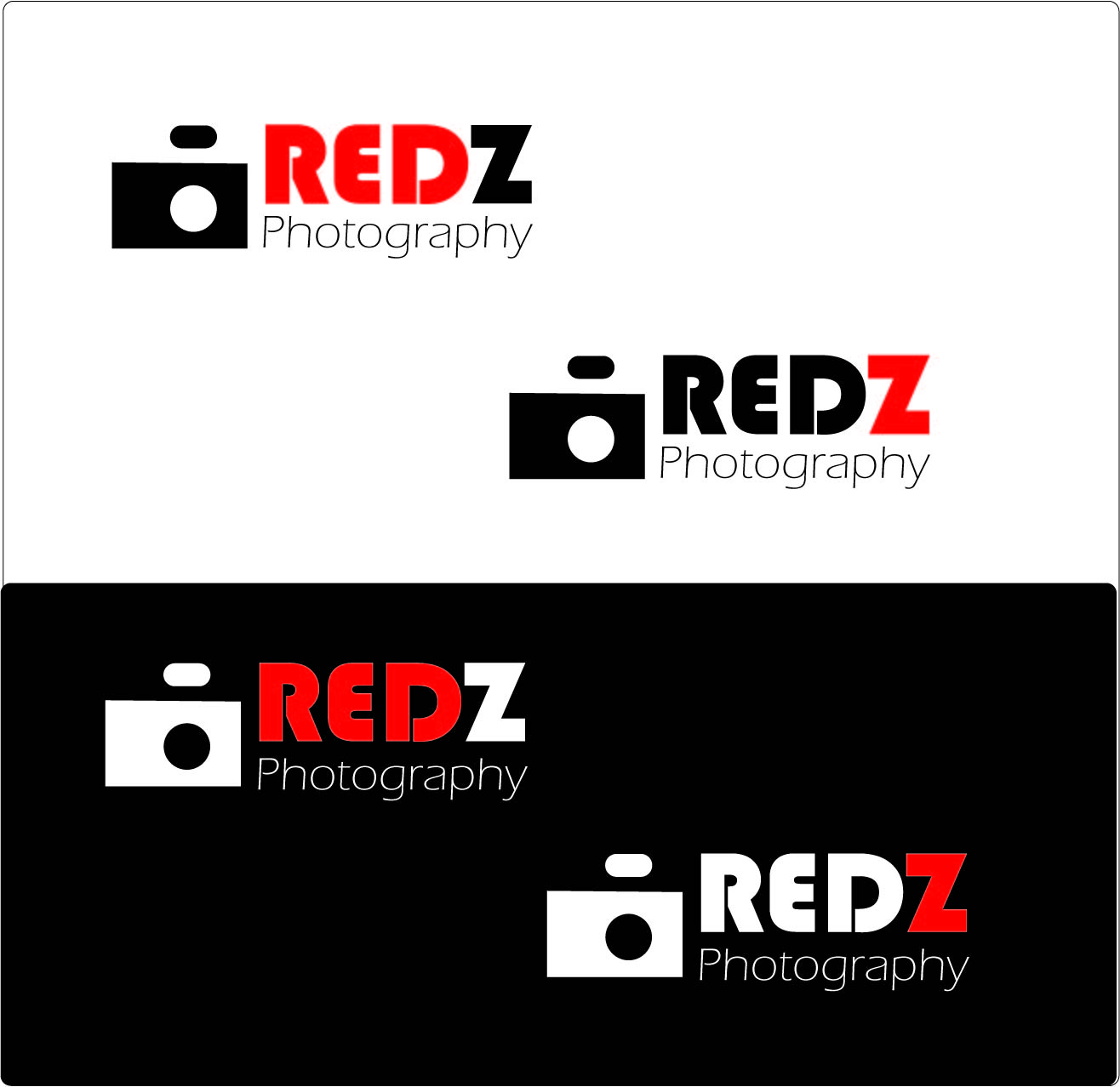 Logo Design by Marion Lambert-Nuding for REDZ Photography | Design #28873