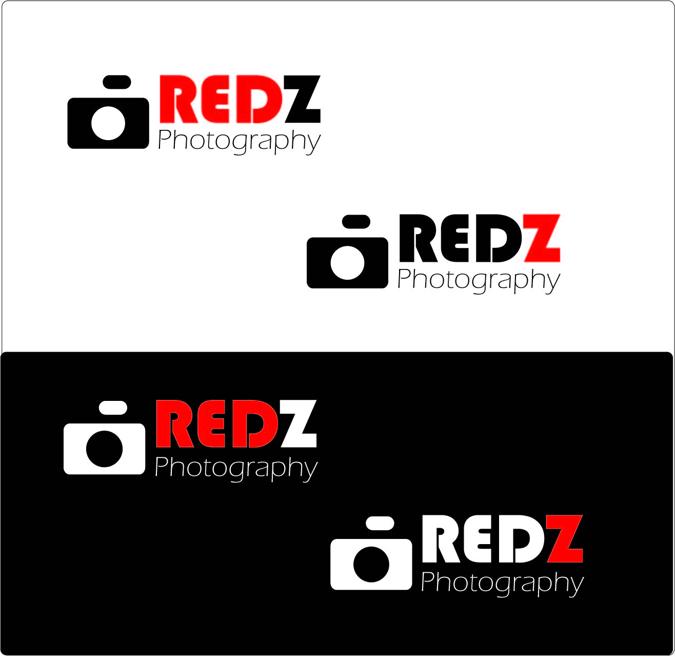 Logo Design by Marion Lambert-Nuding for REDZ Photography | Design #28931