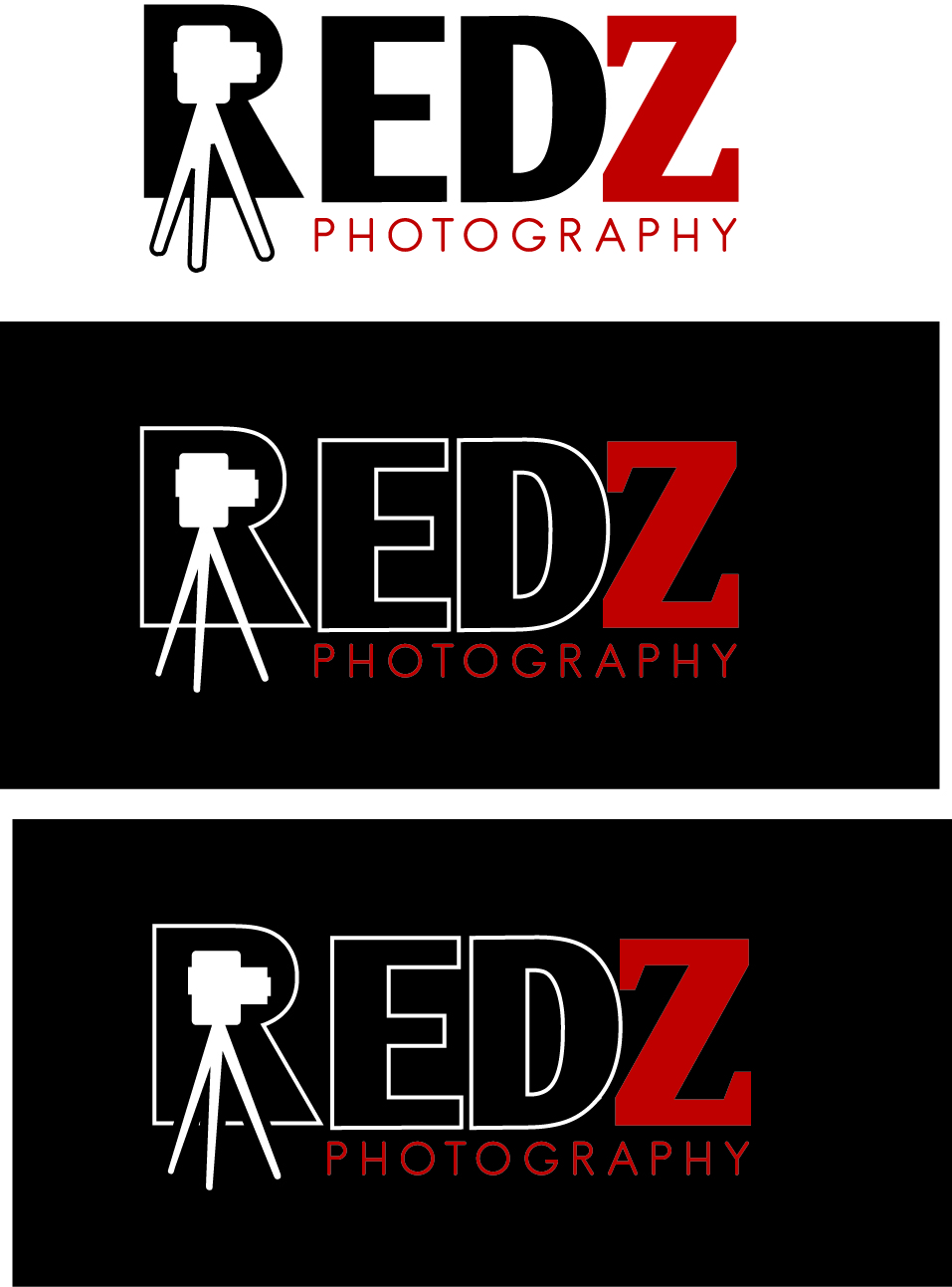 Logo Design by fierce media for REDZ Photography | Design #29085