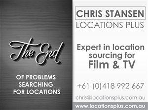 Location sourcing business (Film & TV) requires 1/2 page mono ad and new identity / logo | Advertisement Design by JCR