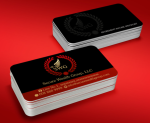 Diseño de Tarjeta de Presentación por ALSADESIGN para Secure Wealth Financial  | Diseño: #12361674